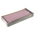 Tilspidsede lys Wenzel lys lilla 250/23mm 12 stk | Floristik24.dk