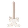 Vintage sløjfelysholder, 12 cm