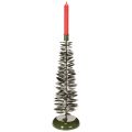 Lysestage i juletræsdesign,