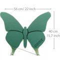 Floristik24 Blomsterskum figur sommerfugl med stativ 56cm x 40cm