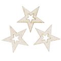 Floristik24 Stjerne til dekoration med glitter 4cm 72stk