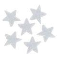 Floristik24 Stjerneglitter 1,5 cm til sprinkling af hvide 144 stk