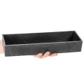 Rektangulær bakke med håndtag, dekorativ bakke til bord, 32 cm | Floristik24.dk