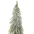 Kunstigt juletræ med fod, frostet, som vinterdekoration, 90 cm | Floristik24.dk