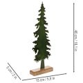 Dekorativt juletræ på træfod, borddekoration, jul, 46 cm | Floristik24.dk