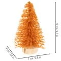 Miniature kunstigt juletræ til borddekoration, 12 cm, 6 stk. | Floristik24.dk