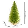 Kunstigt juletræ med træfod, lille, 16 cm, 6 stk. | Floristik24.dk
