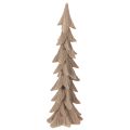 Floristik24 Lille flokformet dekorativt juletræ, borddekoration, 44 cm