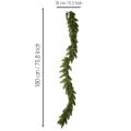 Kunstig gran-guirlande, grøn, til festlig dekoration, 180 cm | Floristik24.dk