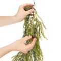 Kunstig fyrgrene-guirlande med kogler til adventsdekoration 218 cm | Floristik24.dk
