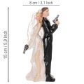 Kagetopper brudepar 15,5 cm | Floristik24.dk