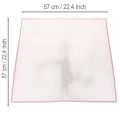 Transmatt Pink Vådbestandig Blomsterfolie 57 cm Tilskåret til Buketter 20 stk. | Floristik24.dk