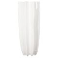 Blomstervase riflet moderne dekorativ vase 38 cm | Floristik24.dk