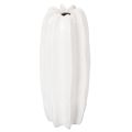 Floristik24 Ribbet vase, moderne keramikvase til tørrede blomster, 40 cm