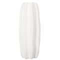 Ribbet vase, moderne keramikvase til tørrede blomster, 40 cm | Floristik24.dk