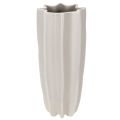 Floristik24 Moderne ribbet vase, høj dekorativ vase til tørrede blomster, 38 cm