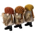 Floristik24 Gnomefigur med skæg og spids hat, 10 cm, 3 stk.