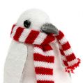 Floristik24 Juledekoration pingvin 11 cm hvid 3stk