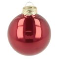 Julekuglesæt, skinnende festlig dekoration, 6 cm, 24 dele | Floristik24.dk
