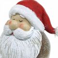 Floristik24 Julemandsfigur Julemand Rød, Hvid Polyresin 15cm