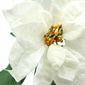 Poinsettia kunstig blomst hvid 67cm | Floristik24.dk
