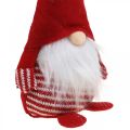 Floristik24 Gnome med skæg, adventsdekoration, dekorativ dværg H24cm B9cm 3stk