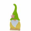 Floristik24 Gnome stående stående filtgrøn, vinduesdekoration 22cm x 6cm H51cm