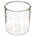 Floristik24 Glasfyrfadsstage, rund, klart glas, alsidig, 12 cm, 2 stk.