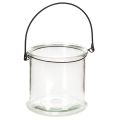 Floristik24 Glashængende lanterne Ø12cm H12,5cm 2 stk.