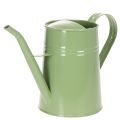 Floristik24 Vintage metal vandkande til indendørs brug, mintgrøn, 1,7L, dekorativ vase, retro design, H23cm