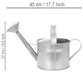 Vintage vandkande i zink, 27 cm - plantekasse til have og terrasse, metalblomsterpotte | Floristik24.dk