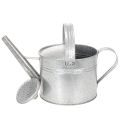 Vintage vandkande i zink, 27 cm - plantekasse til have og terrasse, metalblomsterpotte | Floristik24.dk