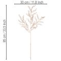 Kunstig gren med små bær, 85 cm | Floristik24.dk