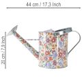 Dekorativ metalvandkande, vintage blomsterpotte, Ø18 cm | Floristik24.dk