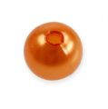 Floristik24 Deco perler Ø10mm orange 115p