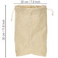 Jutepose 20×10 cm H30 cm Gavepose | Floristik24.dk