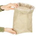 Jutepose 20×10 cm H30 cm Gavepose | Floristik24.dk