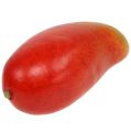 Floristik24 Kunstig mango rød, gul 15 cm