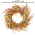 Kunstig bregnekrans til bord og dør 35 cm | Floristik24.dk