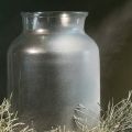 Sølvspray snespray glitter til vinduer og vinterdekoration 150ml | Floristik24.dk